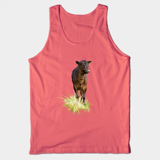 Dexter Cow Tank Top by Jane Stanley Photography